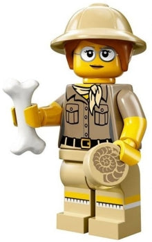 LEGO Minifigur CMF Serie 13 - Paläontologin