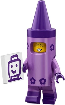 LEGO Minifigur CMF LEGO Movie 2 - Crayon Girl