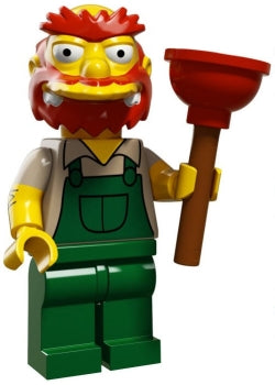 LEGO Minifigur CMF Simspons Serie 2 - Hausmeister Willie