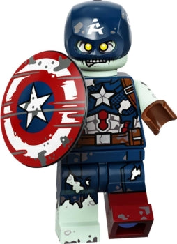 LEGO Minifigur CMF Marvel Studios Serie 1 - Zombie Captain America