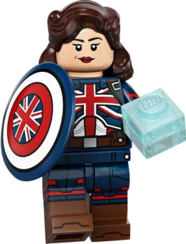 LEGO Minifigur CMF Marvel Studios Serie 1 - Peggy Carter Captain Britain