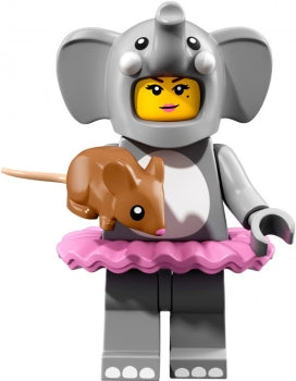 LEGO Minifigur CMF Serie 18 - Elephant Girl