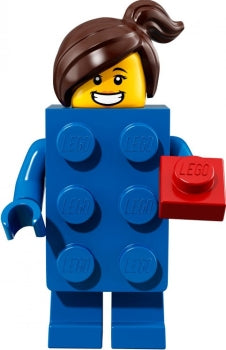 LEGO Minifigur CMF Serie 18 - Brick Suit Girl