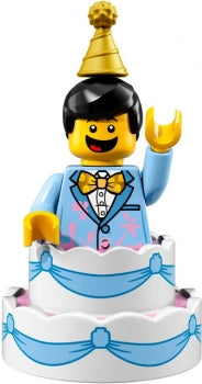 LEGO Minifigur CMF Serie 18 - Birthday Cake Guy