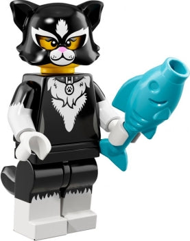 LEGO Minifigur CMF Serie 18 - Cat Costume Girl