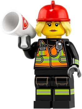 LEGO Minifigur CMF Serie 19 - Fire Fighter