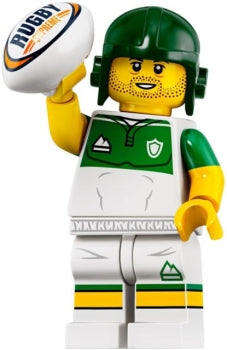 LEGO Minifigur CMF Serie 19 - Rugby Player