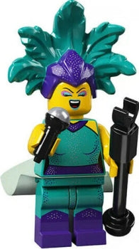 LEGO Minifigur CMF Serie 21 - Cabaret Singer