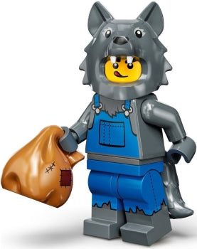 LEGO Minifigur CMF Serie 23 - Wolfs-Kostüm