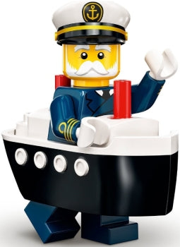 LEGO Minifigur CMF Serie 23 - Fährenkapitän