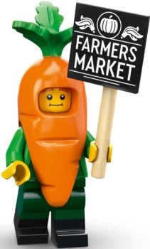 LEGO Minifigur CMF Serie 24 - Karotten-Maskottchen