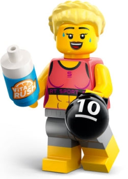 LEGO Minifigur CMF Serie 25 - Fitness-Trainerin