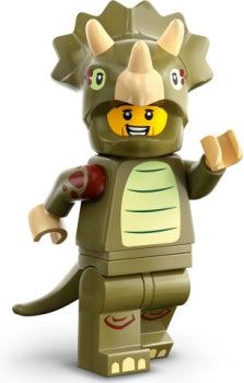 LEGO Minifigur CMF Serie 25 - Triceratops-Fan