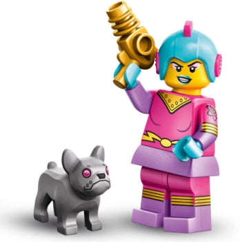 LEGO Minifigur CMF Serie 26 - Retro-Weltraumheldin