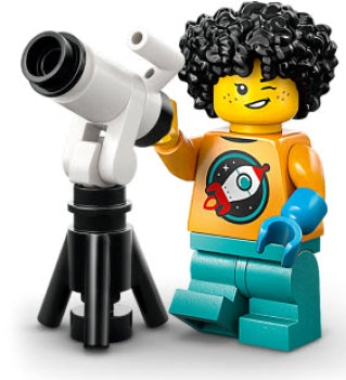 LEGO Minifigur CMF Serie 27 - Astronomenkind