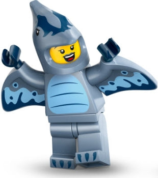 LEGO Minifigur CMF Serie 27 - Pterodactyluskostüm-Fan