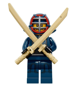 LEGO Minifigur CMF Serie 15 - Kendo-Kämpfer